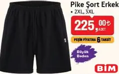 PİKE ŞORT ERKEK